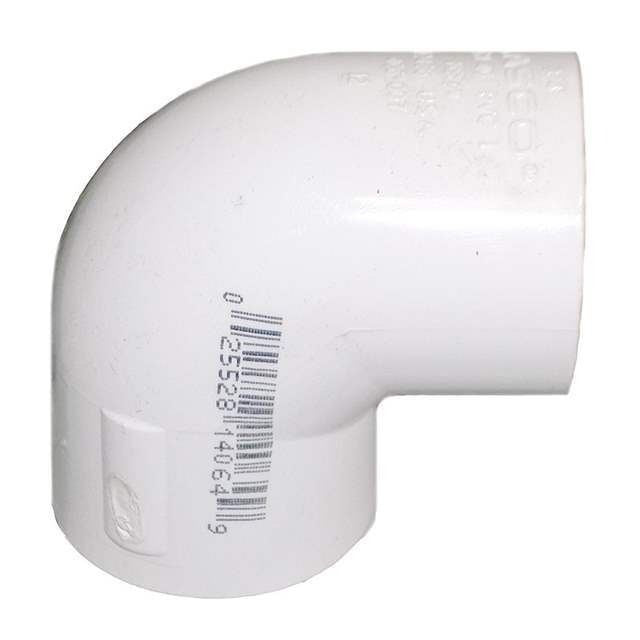 Spears SCH40 PVC 90 Degree Elbows, 1", 1.5", 2" - Lot of 18 - NEW