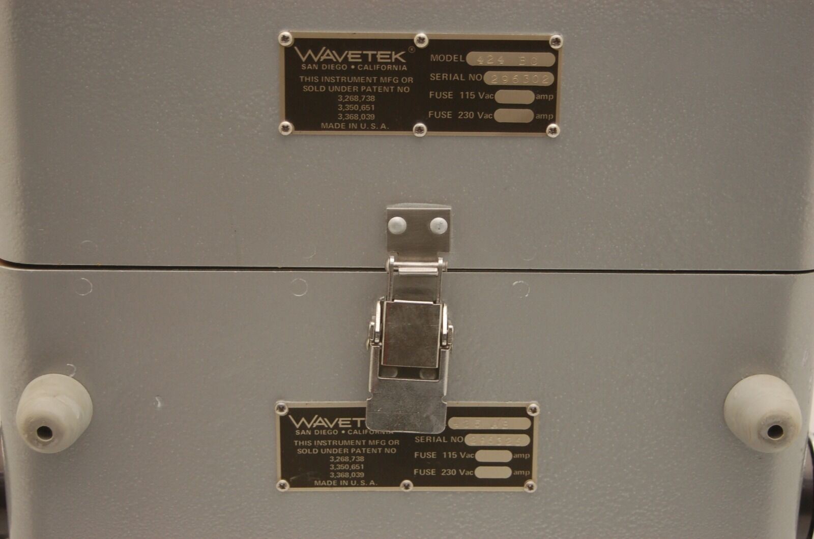 Wavetek 424-BC & 425-AB Transmission Level Test Set, 115/230 Vac