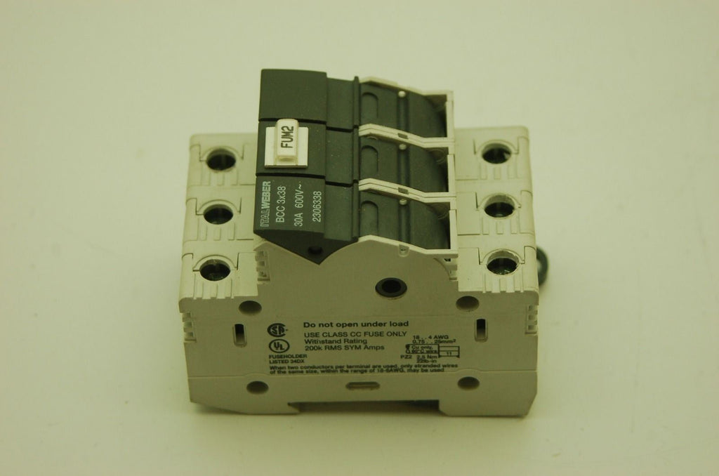 ItalWeber BCC 3x38, Fuse Holder