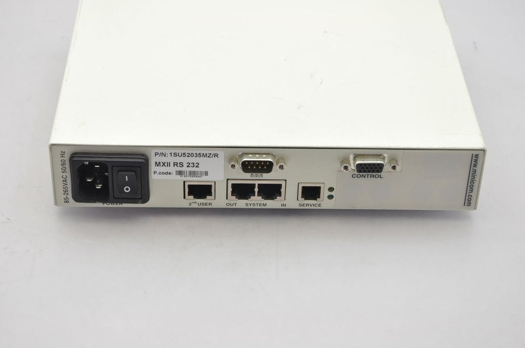 Minicom Phantom MXII Multi-User KVM Server Management Switch 1SU52035MZ/R