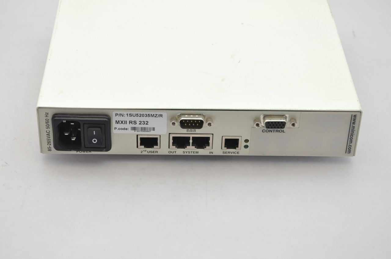 Minicom Phantom MXII Multi-User KVM Server Management Switch 1SU52035MZ/R