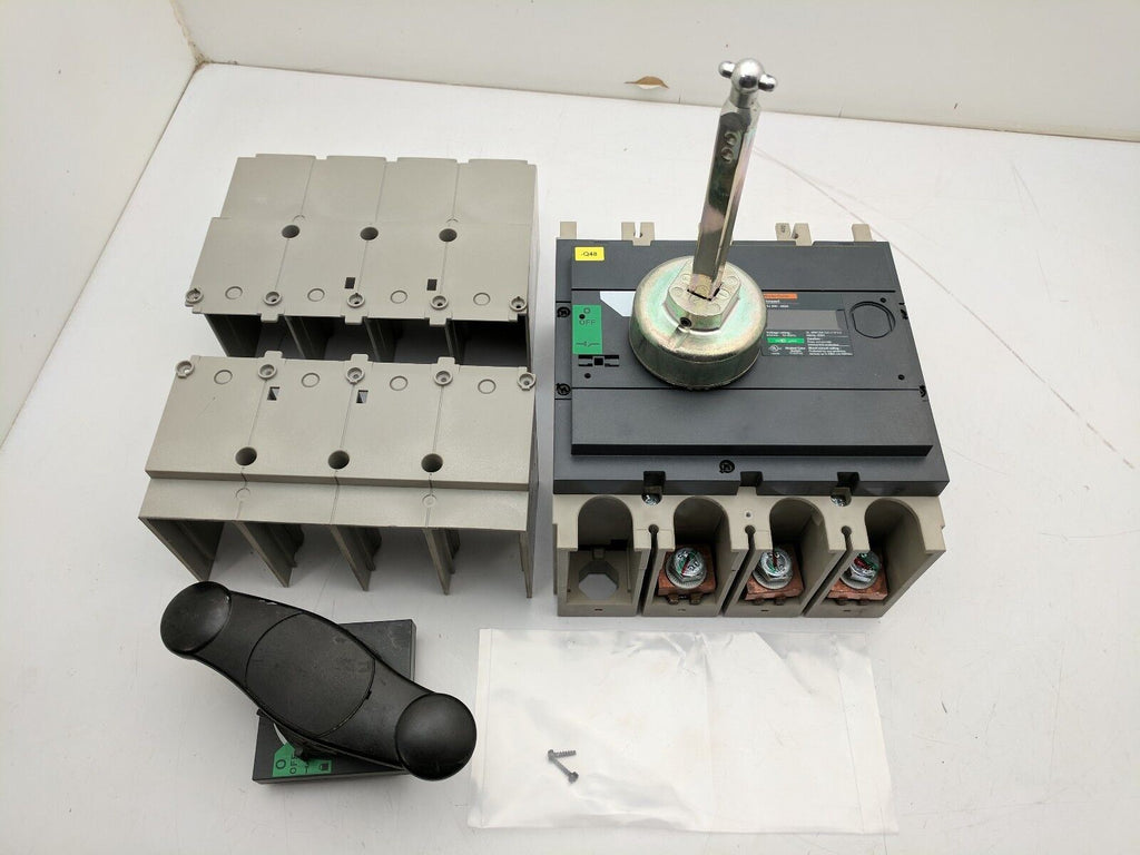 Schneider Merlin Gerin Interpact INSJ400 600V 400A Molded Case Disconnect Switch
