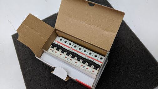 ABB Circuit Breaker S203U-K40A 3-Pole 40A DIN Mount - Box of 3