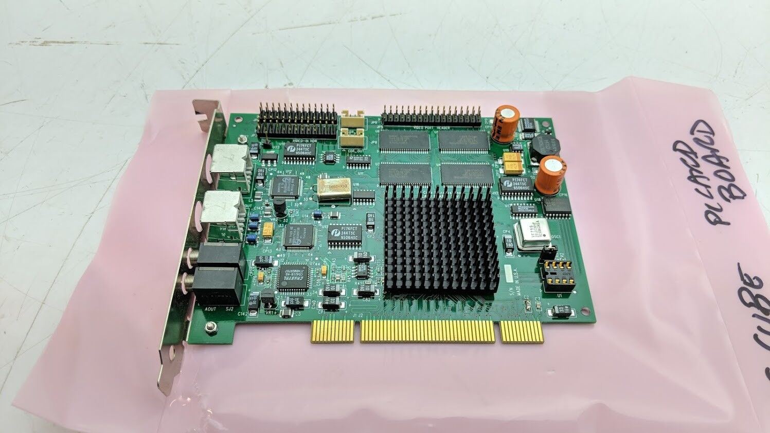 C-Cube Microsystems PICARD BOARD Rev1.2 PCI Computer Video Data Acquisition Card