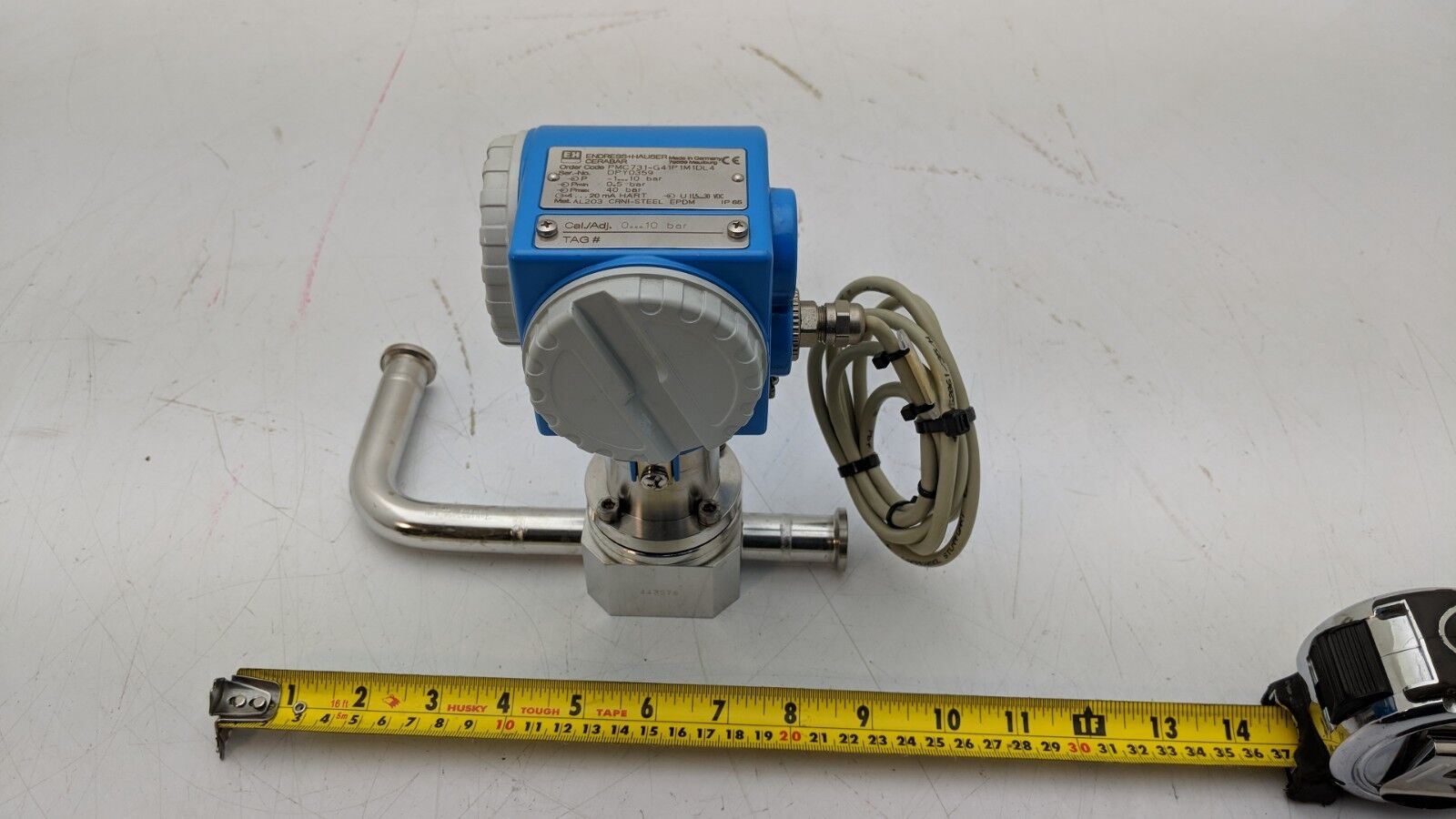 Endress +Hauser Cerabar PMC731-G41P1M1DL4 AL203 EPDM Pressure Transmitter A