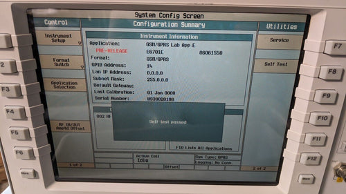 Agilent E5515B/A Wireless Communication Test Set Pattern Generator