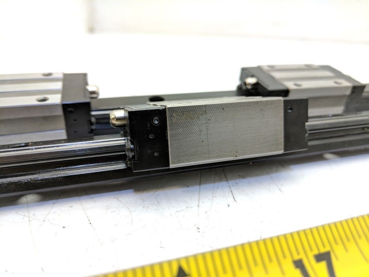 SKF Linear Rail Bearing Guide 2 Rails 4 LLTHC15 Blocks U TO P3 TW 298G 850mm L