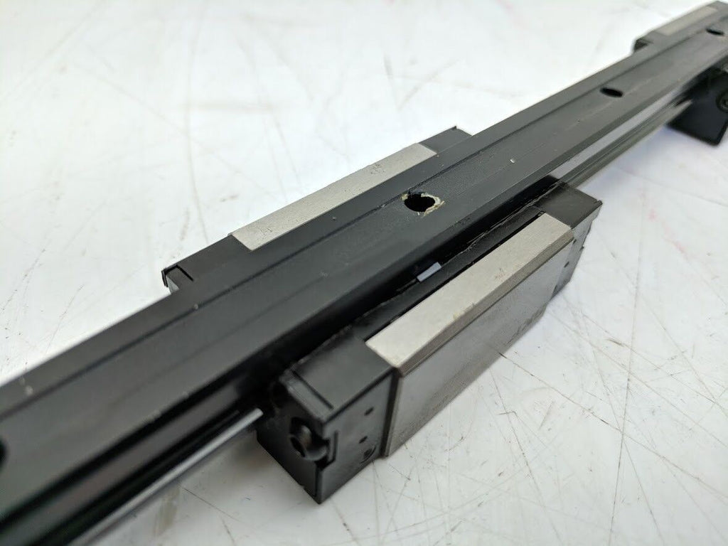 SKF Linear Rail Bearing Guide 2 Rails 4 LLTHC15 Blocks U TO P3 TW 298G 850mm L