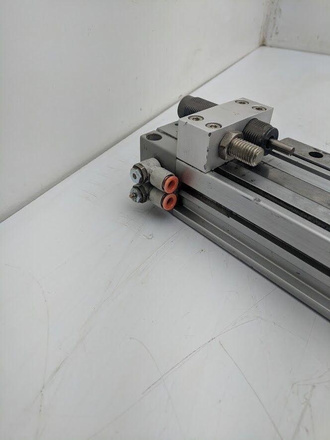 SMC Pnumatic Linear Rodless Slide MY1H32TN-800H-XB11 800mm Travel IKO LWE20 Rail