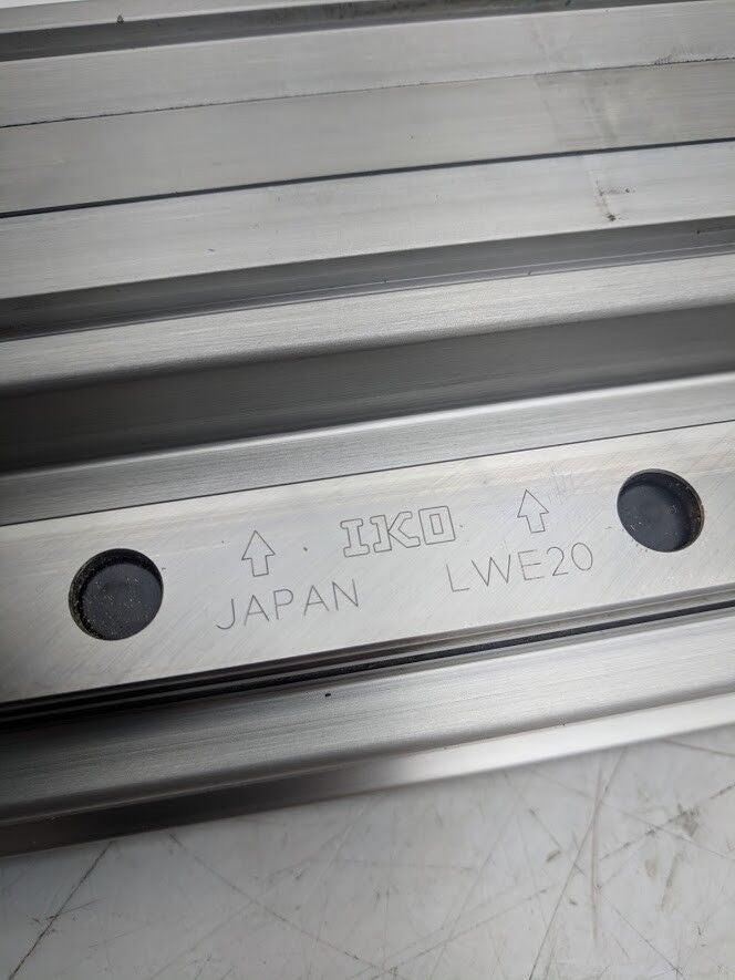 SMC Pnumatic Linear Rodless Slide MY1H32TN-800H-XB11 800mm Travel IKO LWE20 Rail