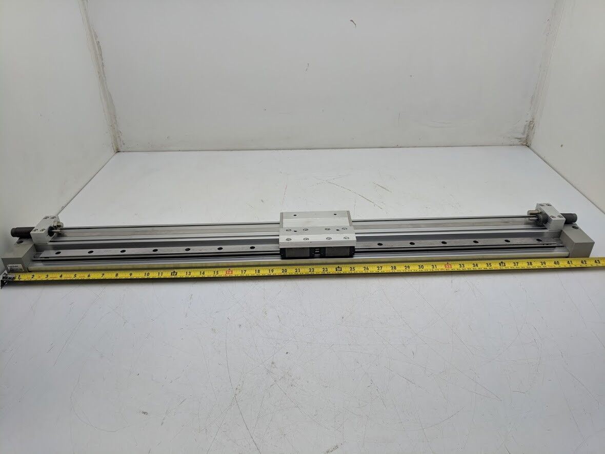 SMC Pnumatic Linear Rodless Slide MY1H32TN-800H-XB11 800mm Travel IKO LWE20 Rail