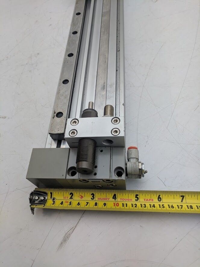 SMC Pnumatic Linear Rodless Slide MY1H32TN-800H-XB11 800mm Travel IKO LWE20 Rail