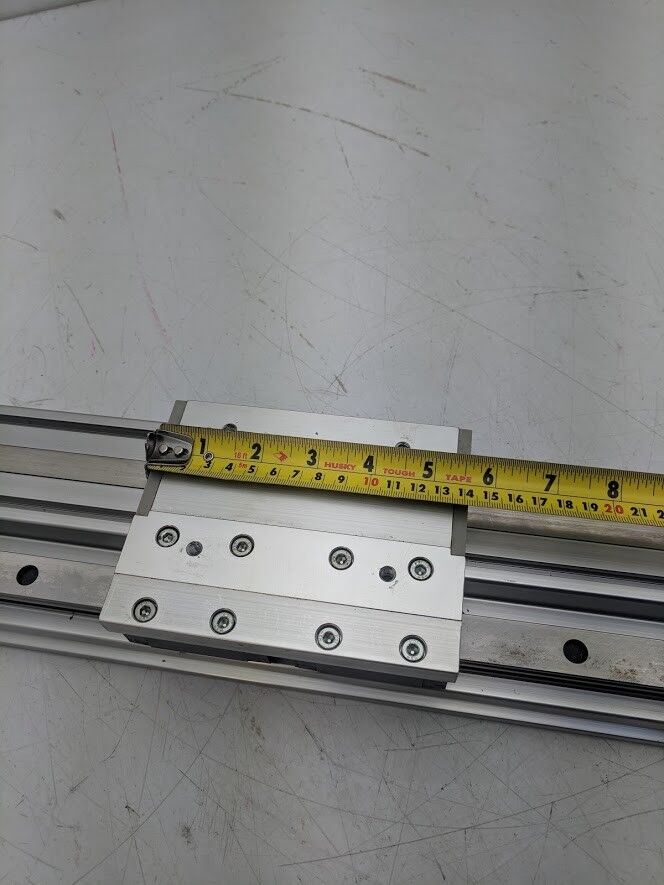 SMC Pnumatic Linear Rodless Slide MY1H32TN-800H-XB11 800mm Travel IKO LWE20 Rail