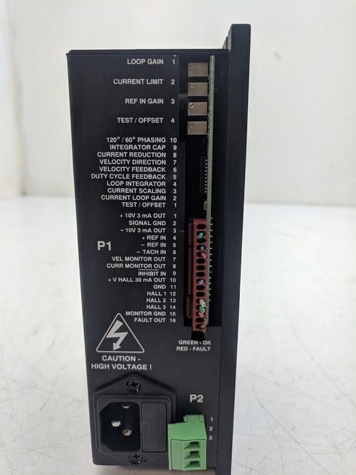 Advance Motion Controls Brushless PWM Servo Motor 30-125VAC B25A20FACQ 25705 BP