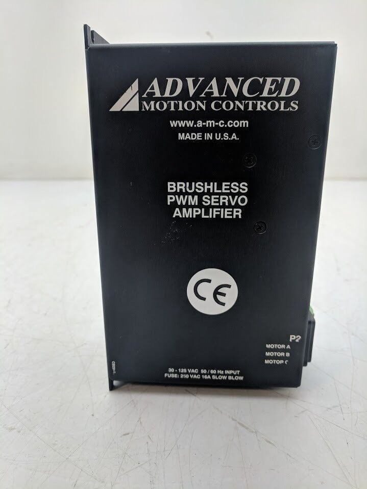 Advance Motion Controls Brushless PWM Servo Motor 30-125VAC B25A20FACQ 25705 BP