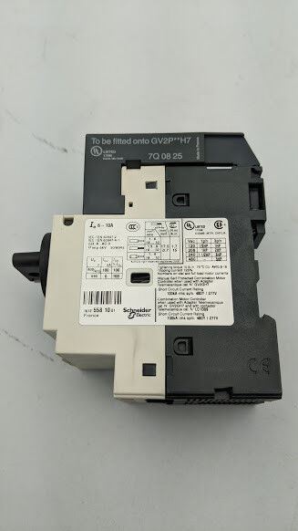 Schneider TELEMECANIQUE GV2-P14H7 Motor Circuit Breaker 3PH 6-10A GV2GH7 120-480