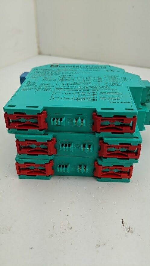 Pepperl Fuchs K-System KFD2-CD-Ex1.32-8 Driver -SR2-Ex2.W Amp -STC4-Ex2 Supply