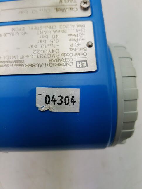 Endress +Hauser Cerabar PMC731-G41P1M1DL4 AL203 EPDM Pressure Transmitter B