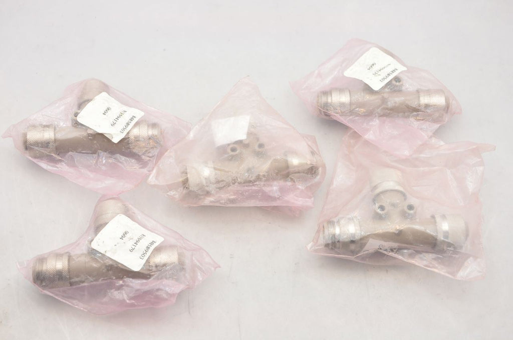 5x Molex 848589503 Cable Assembly Devicenet Mini-C 3 Way 5 Pin Keyed T 813594179