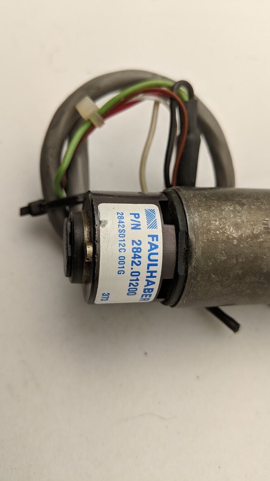 Faulhaber 2842.01200 DC Gearmotor 46:1 Ratio Gearhead 2842S012C 001G 1/4" shaft