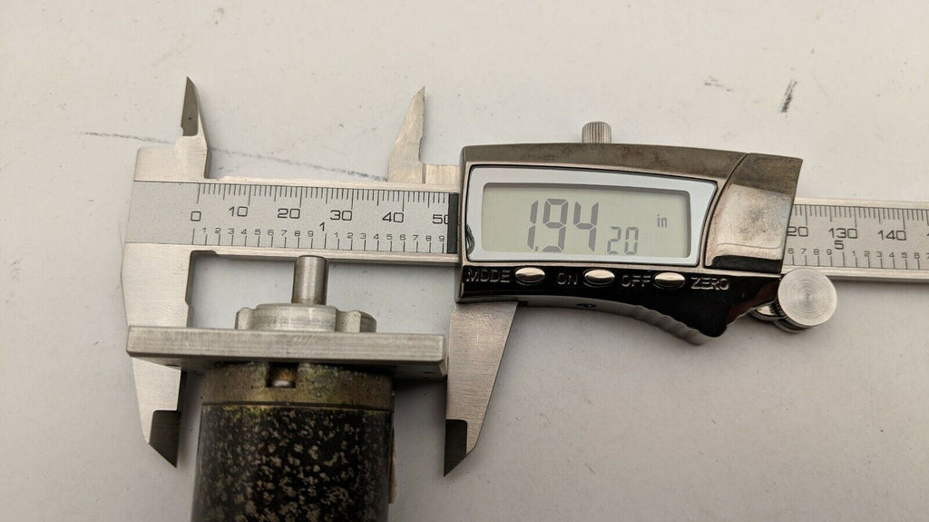 Faulhaber 2842.01200 DC Gearmotor 46:1 Ratio Gearhead 2842S012C 001G 1/4" shaft