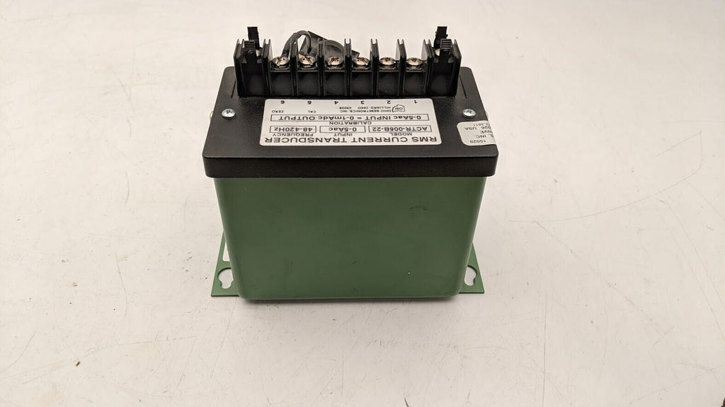 OSI Ohio Semitronics RMS Current Transducer ACTR-005B-22 0-5A In 48-420Hz 230VAC