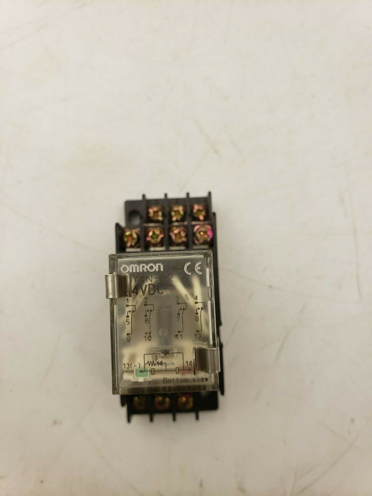 2-M4X10 Omron MY4N-D2 PYC-4 Lot of 14