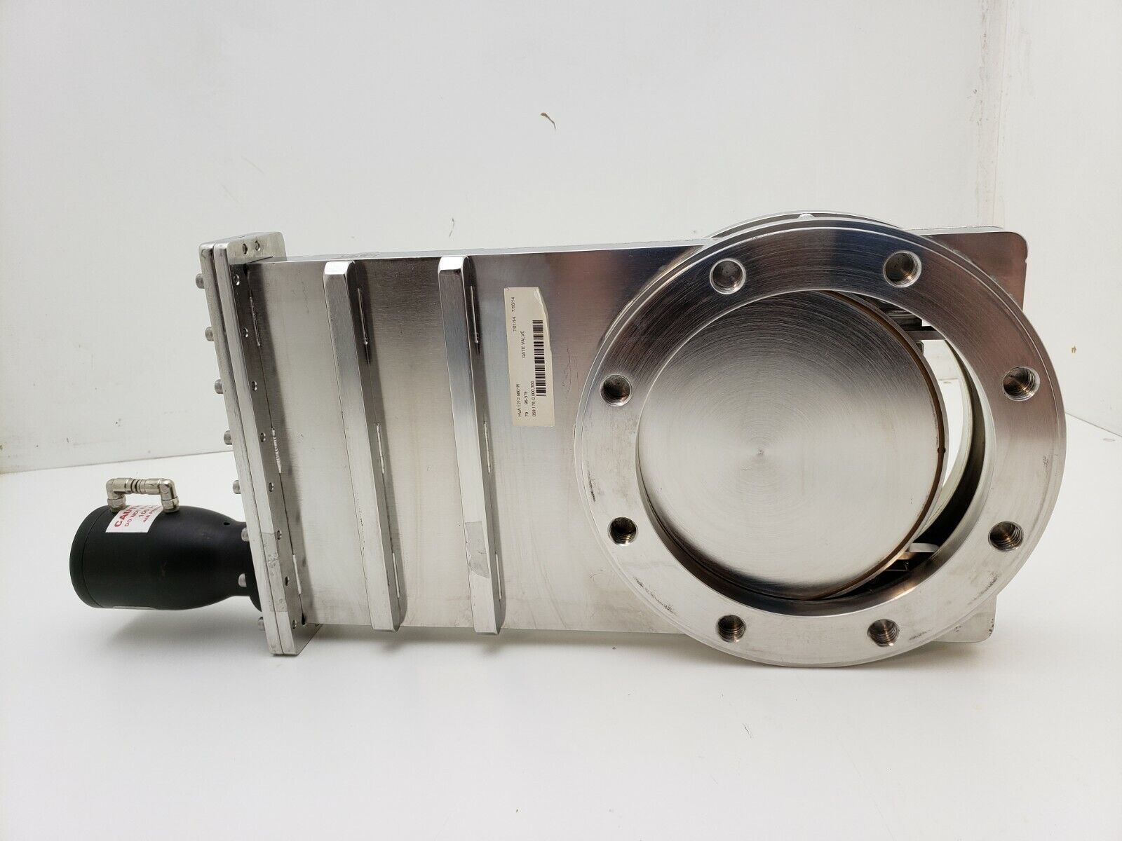 High Vacuum Apparatus 8" Stainless Steel Pneumatic Air Gate Valve Series 11000