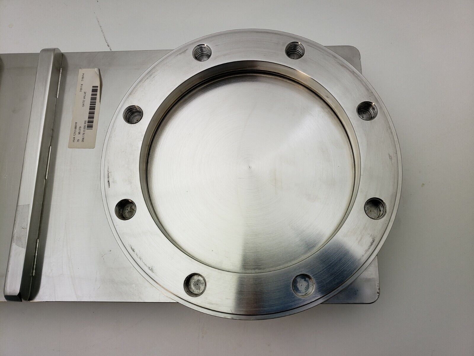 High Vacuum Apparatus 8" Stainless Steel Pneumatic Air Gate Valve Series 11000