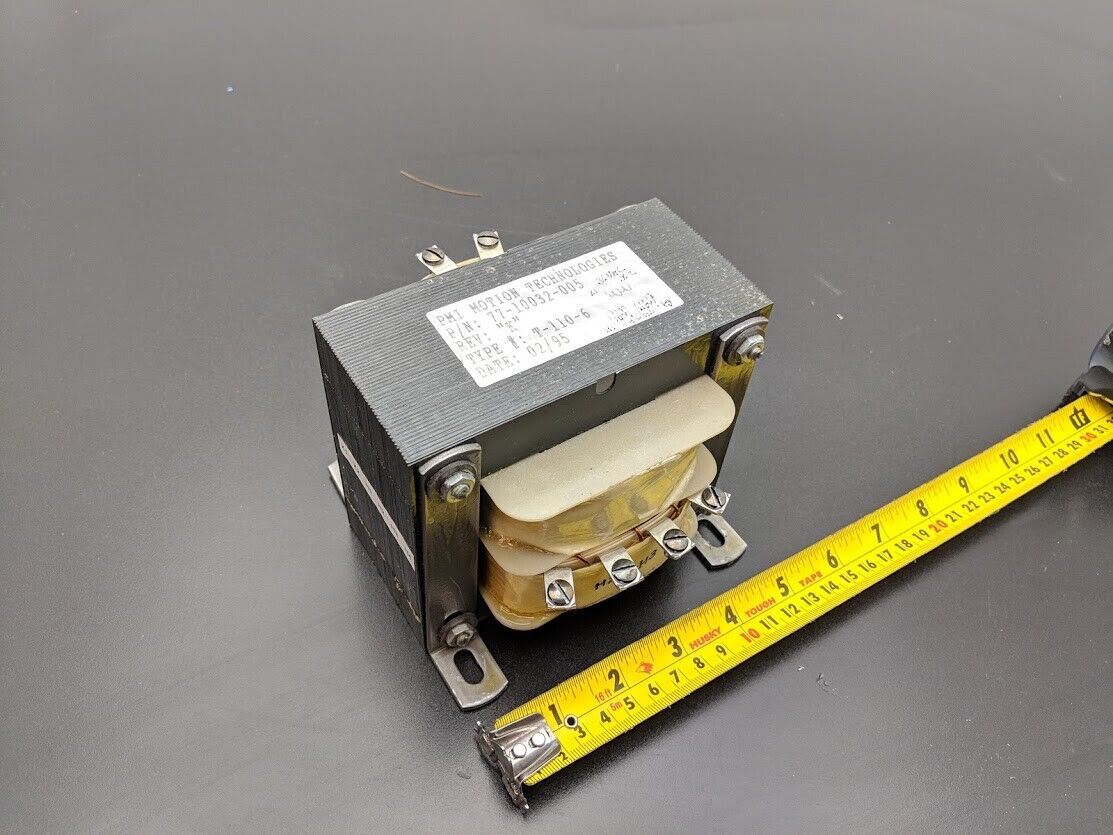 PMI Motion Technologies Transformer Power Supply 77-10032-005 K T110-6 36VAC Out