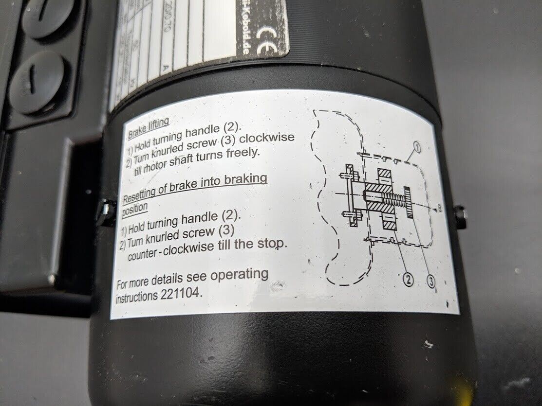 Georgii Kobold KOD 425-1 MB/H1/S34 3PH 230/400VAC New