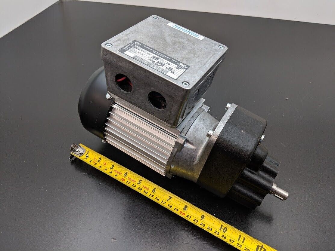 ABM Greiffenberger G80F/4D63A-4 UL TT TEFC .12kW Gear Motor 230/400