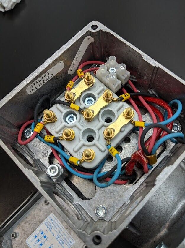 ABM Greiffenberger G80F/4D63A-4 UL TT TEFC .12kW Gear Motor 230/400