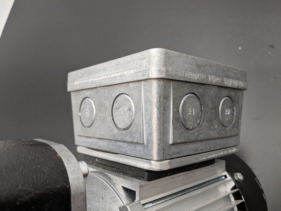 ABM Greiffenberger G80F/4D63A-4 UL TT TEFC .12kW Gear Motor 230/400