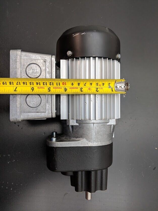 ABM Greiffenberger G80F/4D63A-4 UL TT TEFC .12kW Gear Motor 230/400