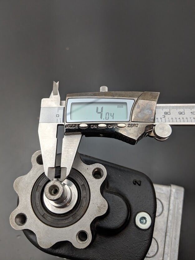 ABM Greiffenberger G80F/4D63A-4 UL TT TEFC .12kW Gear Motor 230/400