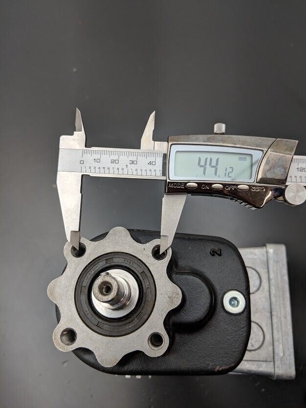 ABM Greiffenberger G80F/4D63A-4 UL TT TEFC .12kW Gear Motor 230/400