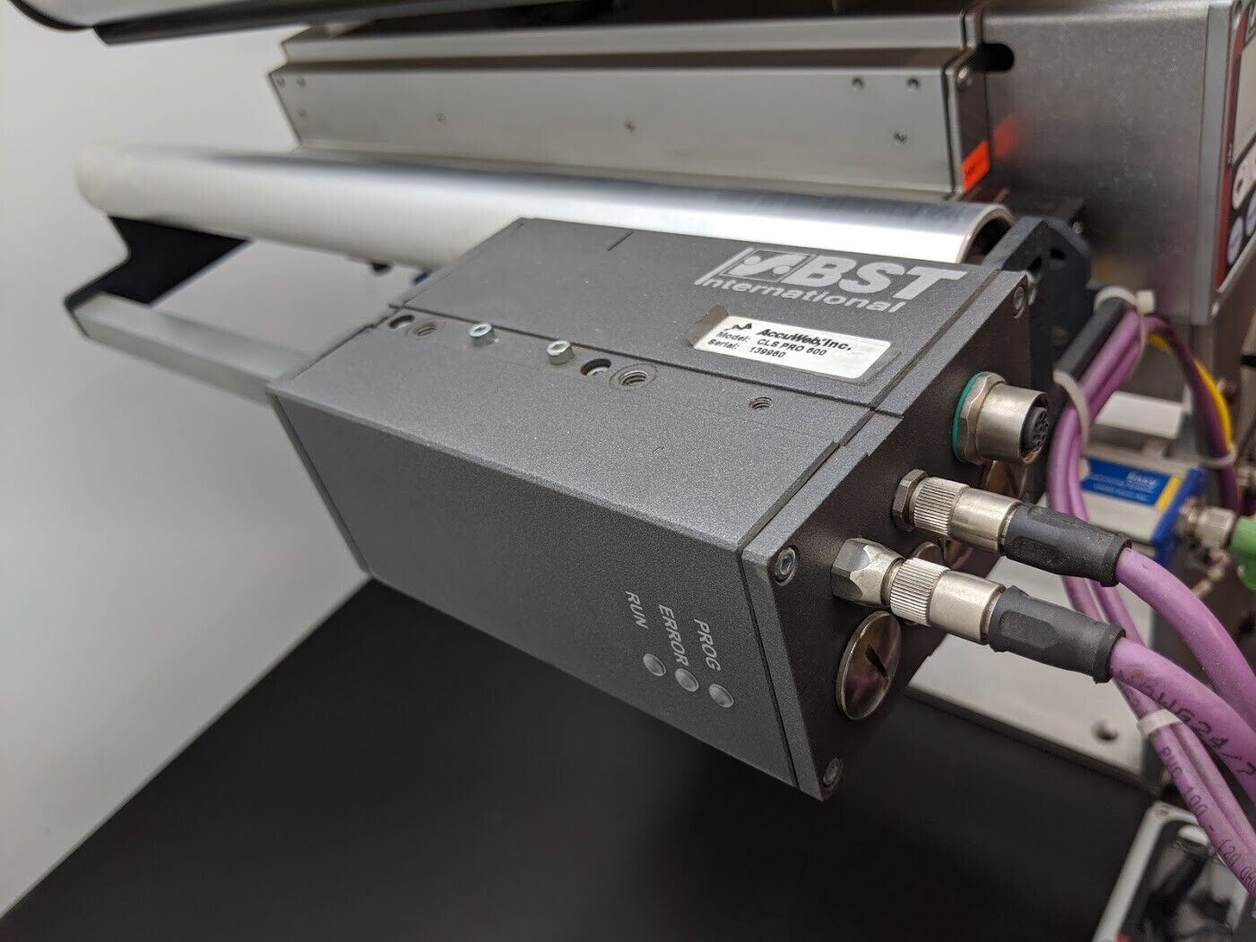 AccuWeb Web Guide Controller ekr 500 digital BST CLS PRO 600 Sensor 450mm Width