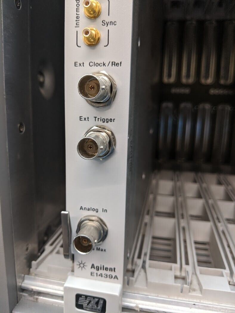 HP Agilent E1439A VXI 95 MSa/s Digitizer with DSP, Memory and 70MHz IF input