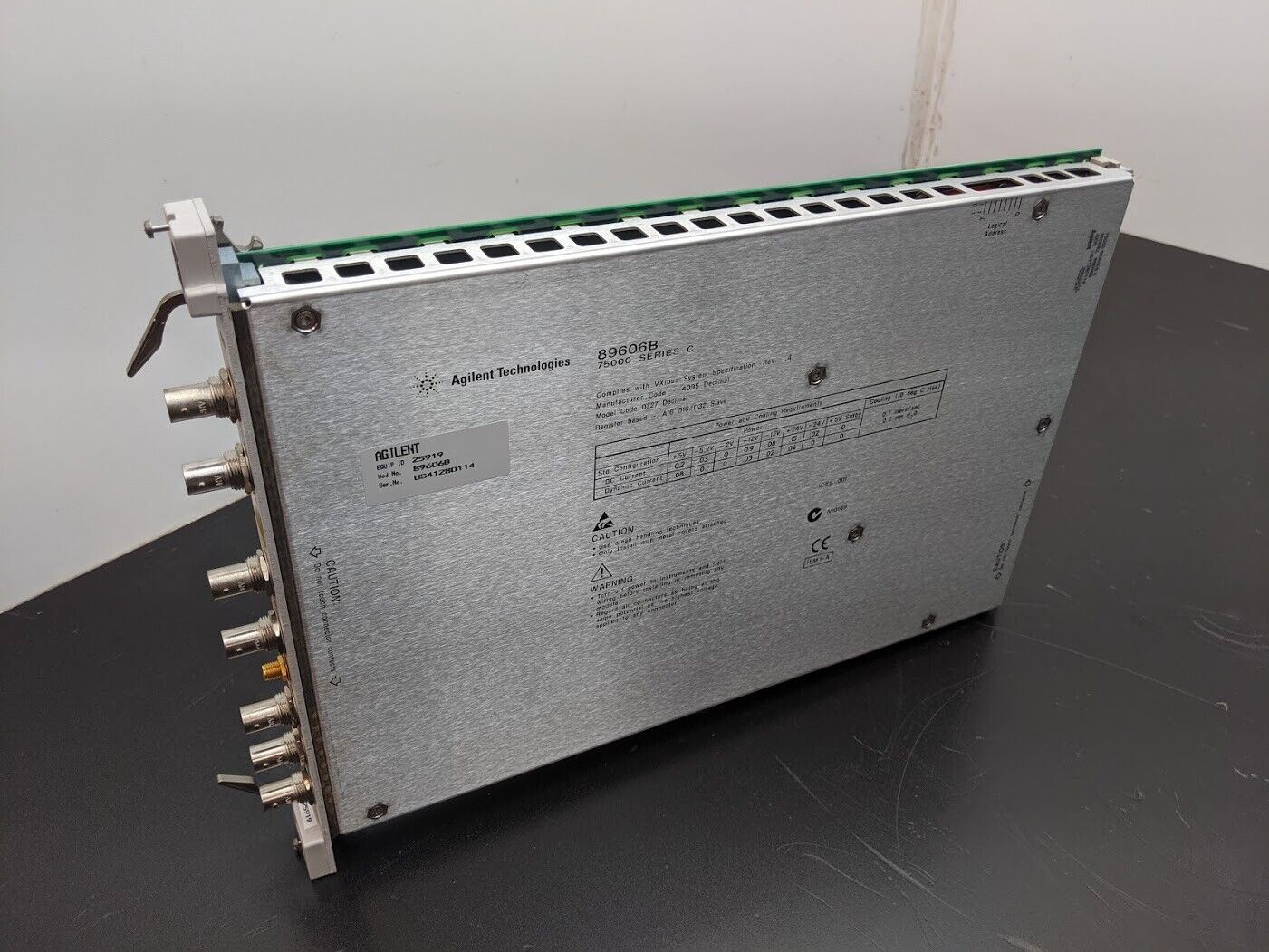 HP Agilent VXI 89606B Baseband Input Modules for Vector Signal Analyzer