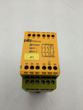 PILZ PNOZ X3 Safety Relay E-Stop 3 NO/1 NC 24VAC/DC 35mA Input/Reset/Ctrl Loop