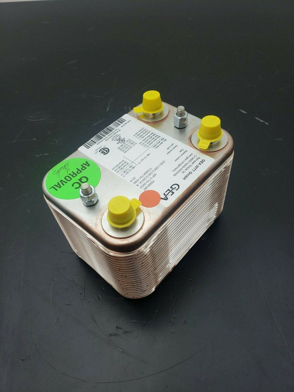 New GEA WP 3-TIO 20/20 Brazed Plate Heat Exchanger 363 Psi