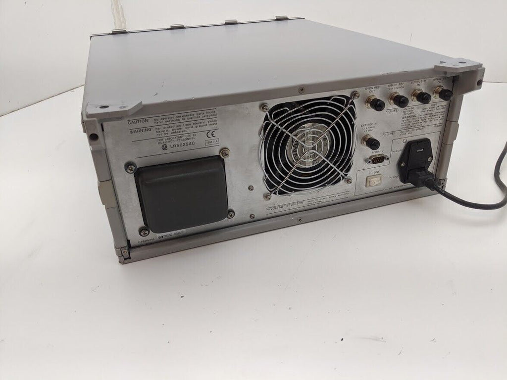 HP Hewlett Packard 89441A RF Section Option AY8 power on tested