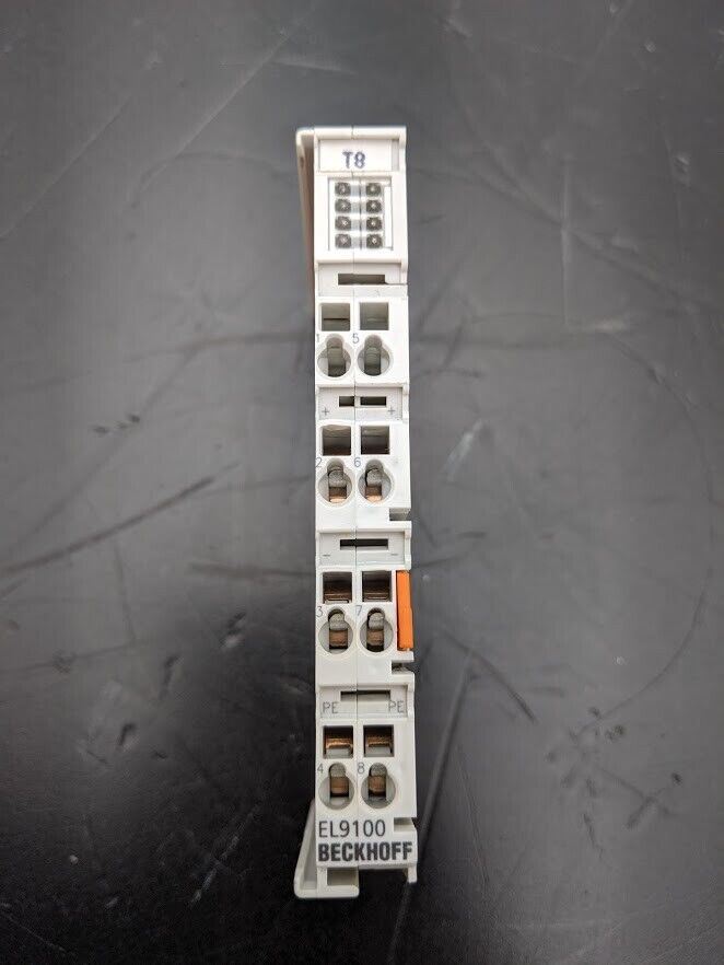Beckhoff EL9100 Voltage Supply Terminal 24V DC max 10A