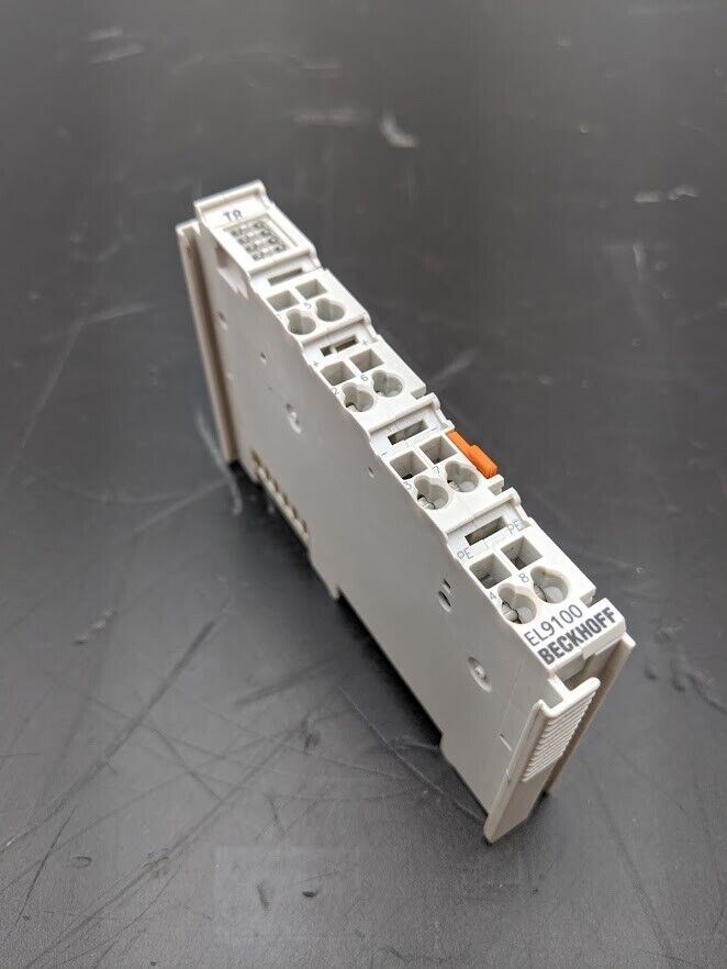 Beckhoff EL9100 Voltage Supply Terminal 24V DC max 10A