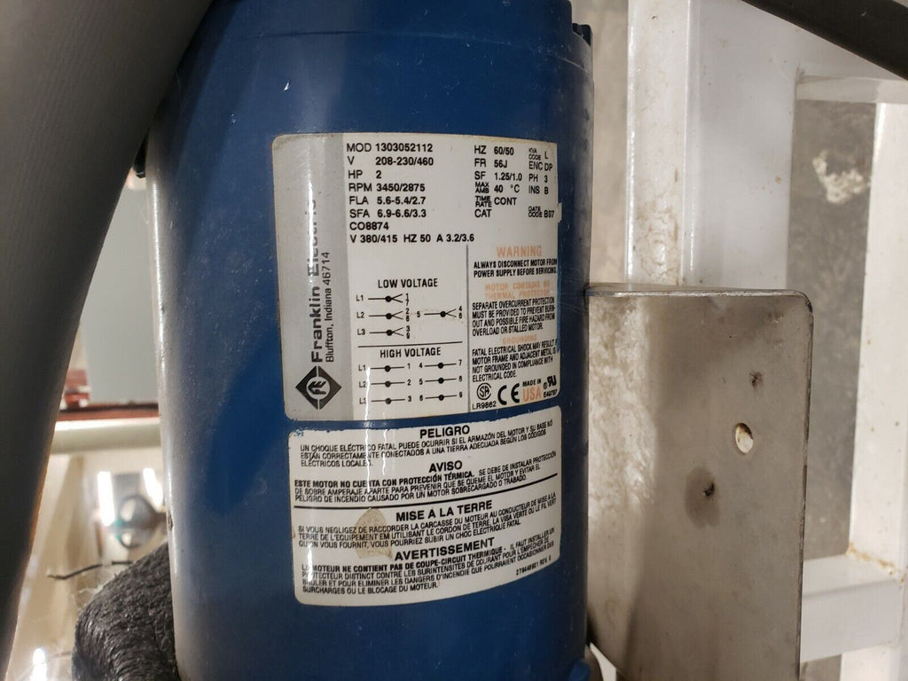 Heated Oil Bath Recirculator 480V 3Ph 10Kw 32 Gallon Capacity Free Freight