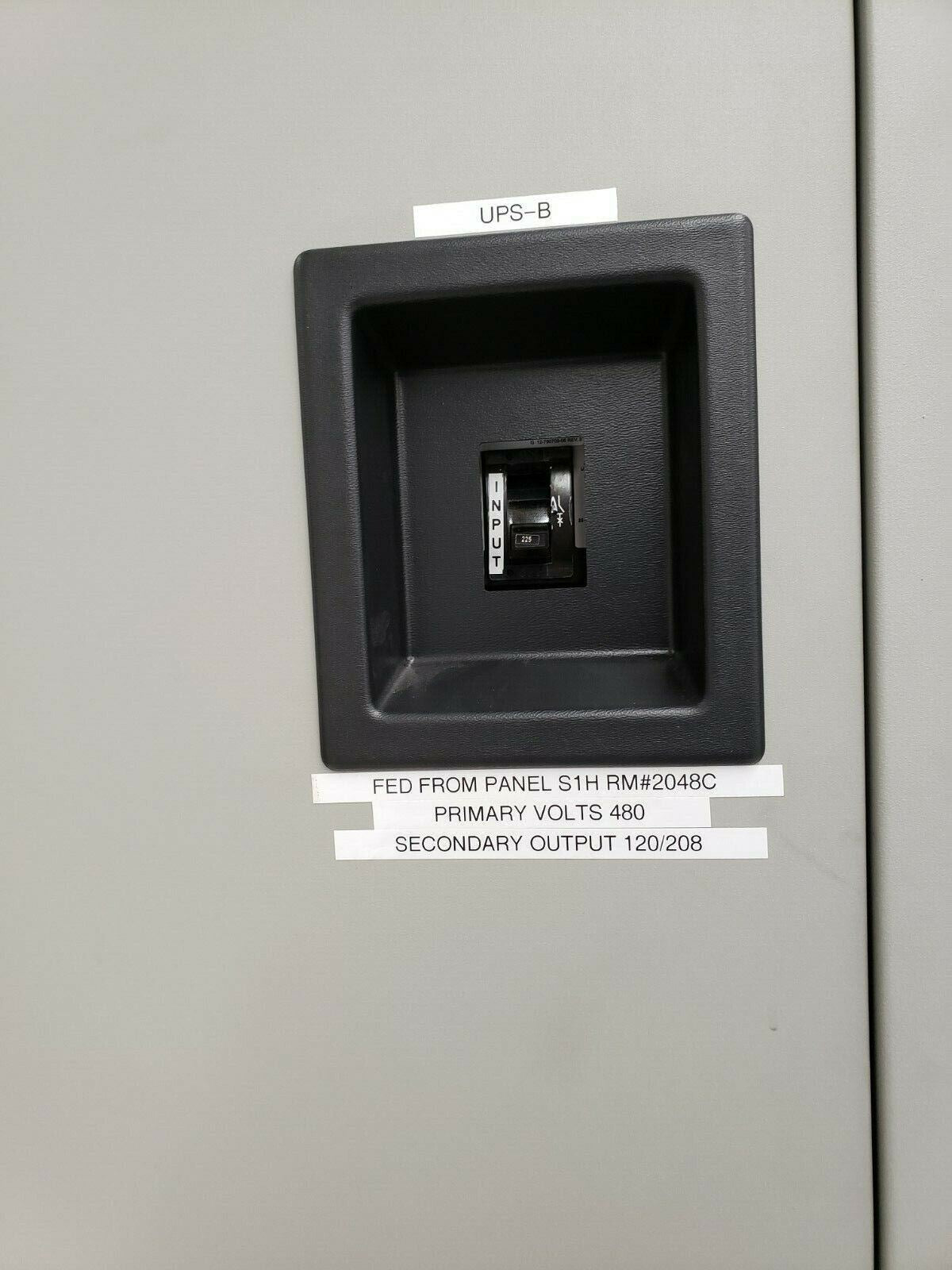 Emerson Liebert 610 UPS 120kW 480v 3Ph  U39SA154ACCB131