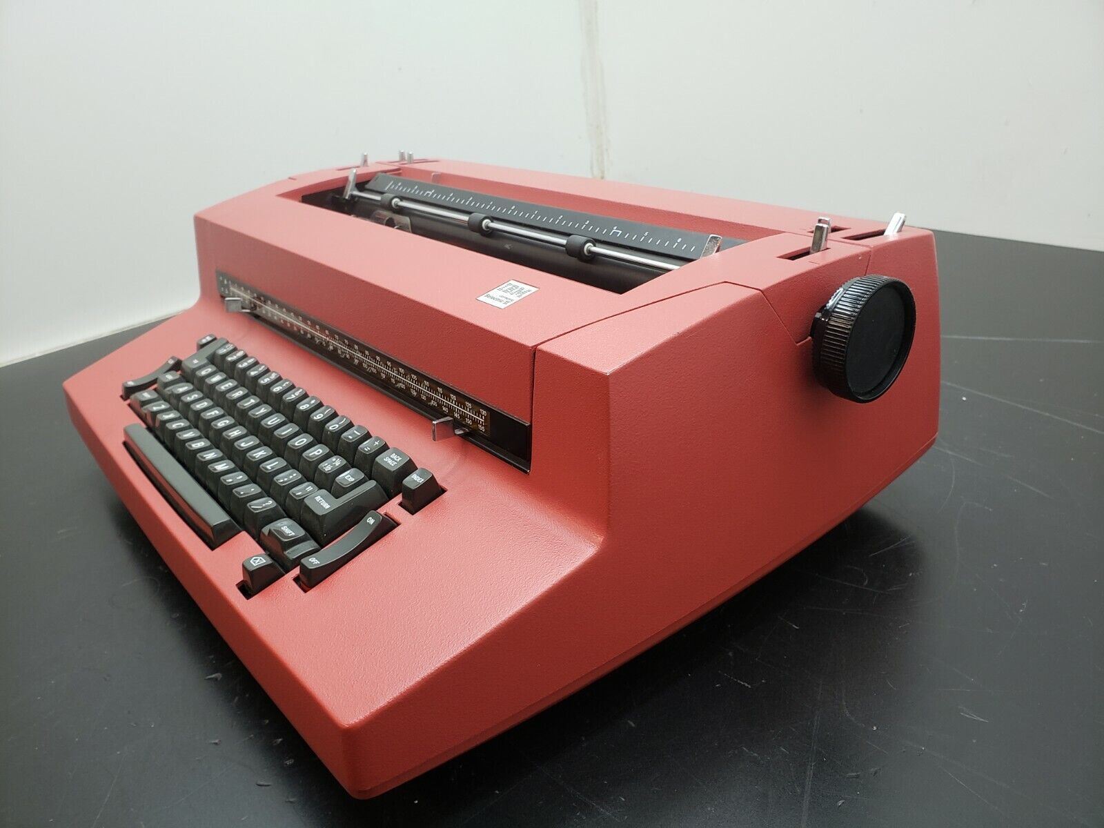 IBM Selectric II Electric Typewriter Red Needs Work Pick Up Only