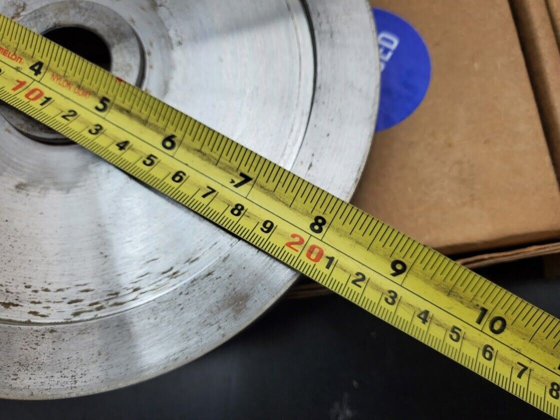 4x Turner Grooved 8" Diamond Plated Grinding Wheel Sapphire Prep (A)