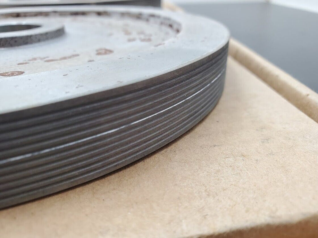 4x Turner Grooved 8" Diamond Plated Grinding Wheel Sapphire Prep (A)